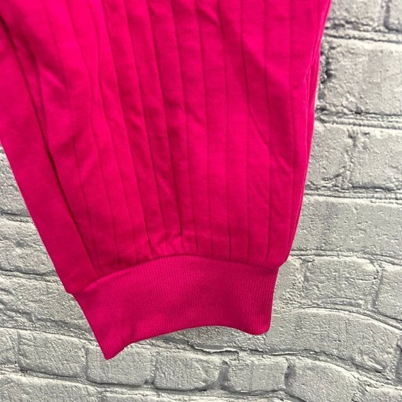 A New Day Pink Ribbed Sweatpants Joggers  With Pockets Size 2X - Picture 9 of 9
